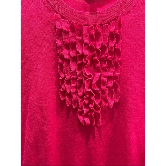 J. Crew Merino Wool Pink Crew Neck Sweater Size XS - Picture 4 of 5